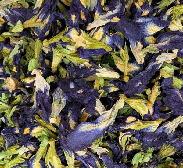 flores deshidratadas de clitoria ternatea