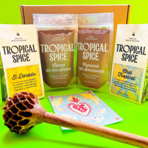 Regalo de Tropicla spice con bebidas