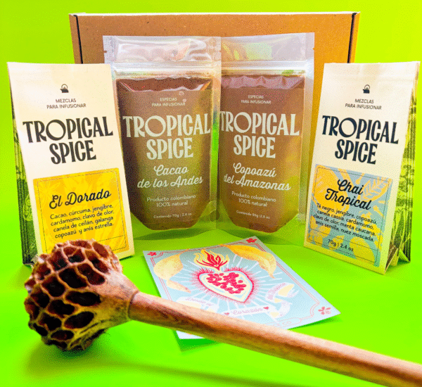 Regalo de Tropicla spice con bebidas