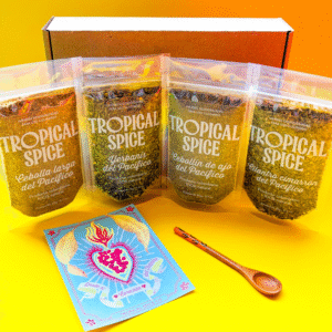 Caja de regalo de Tropical Spice con Hierbas de Azotea