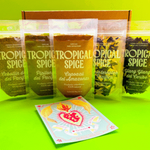 Caja de regalo de Tropical Spice con lo más exotico