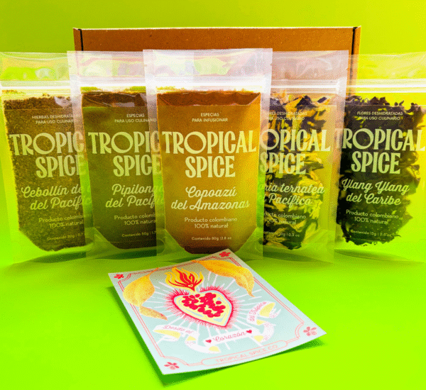 Caja de regalo de Tropical Spice con lo más exotico